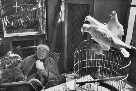 henri cartier bresson registra matisse em casa (1944) l imagem: último segundo