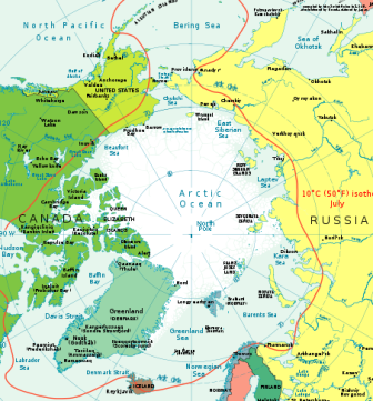 círculo polar ártico l imagem: wikipedia